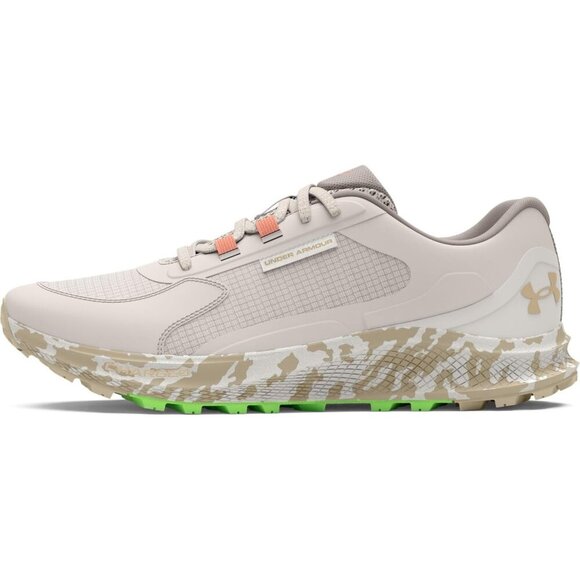 🆕 Women's Charged Bandit Trail 3 Sneaker Gray Matter/White Clay Aero Orange - Picture 1 of 5